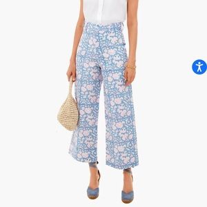 SZ Blockprints Cornflower Blue Nila Print Disco Pant from Tuckernuck